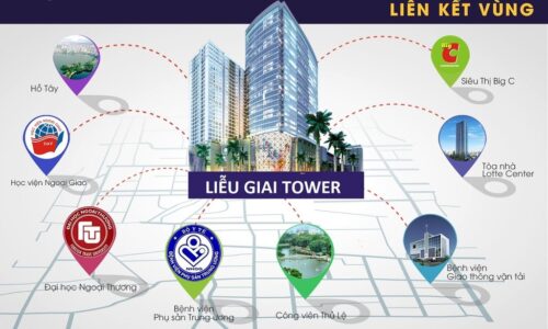 Vị trí căn hộ Liễu Giai Tower