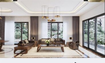 Cho thuê căn Duplex 4PN Liễu Giai Tower